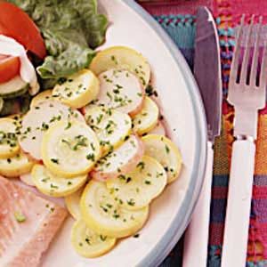 Summer Squash and Potato Saute