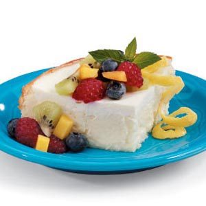 Crustless Almond Cheesecake