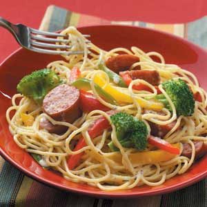 Smoked Sausage Primavera