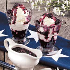 Quick Blueberry Syrup