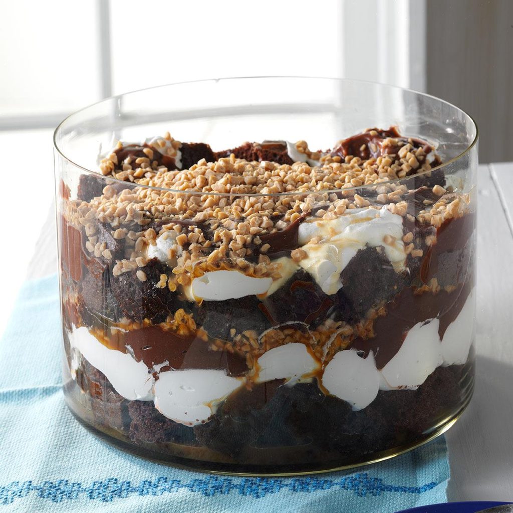Caramel Chocolate Trifle Caramel Chocolate Trifle