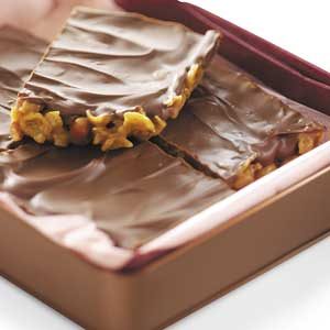 Crunchy Peanut Bars