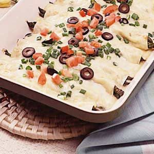 Asparagus Enchiladas