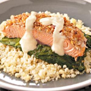 Company-Ready Crusted Salmon