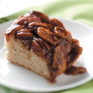 Makeover Pecan Upside-Down Cake