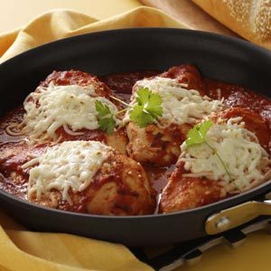Skillet Chicken Parmesan