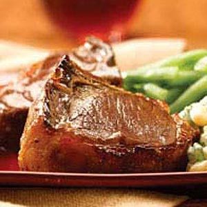 Honey-Glazed Lamb Chops