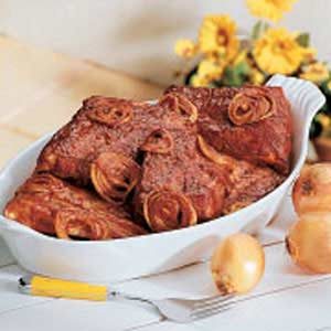 Tangy Ribs and Onions