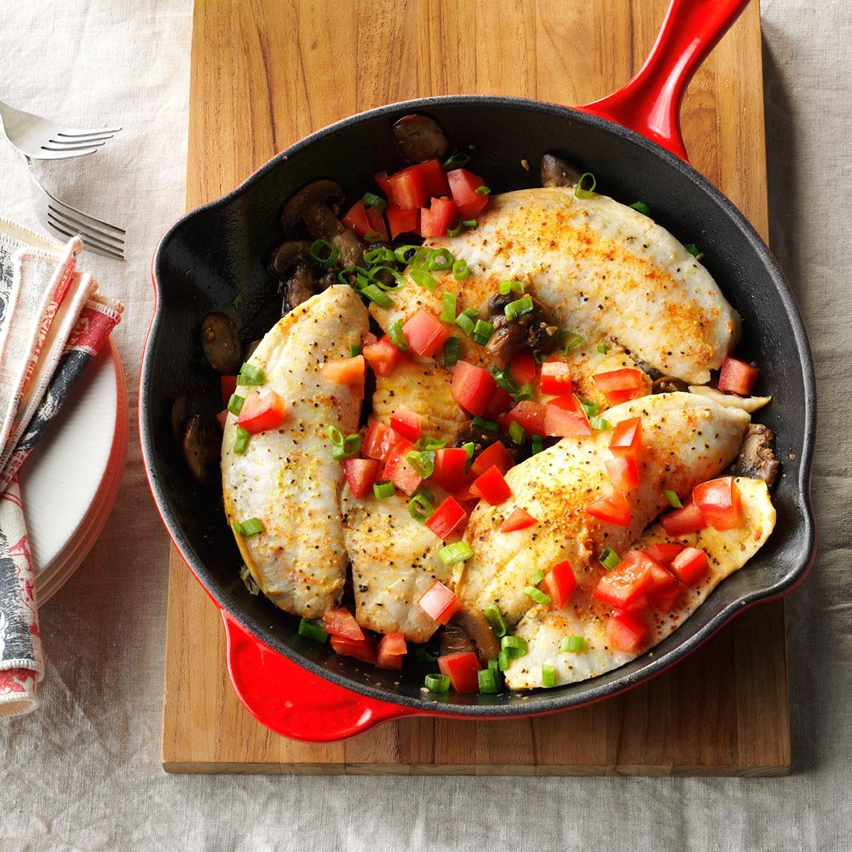 Lemmon pepper tilapia