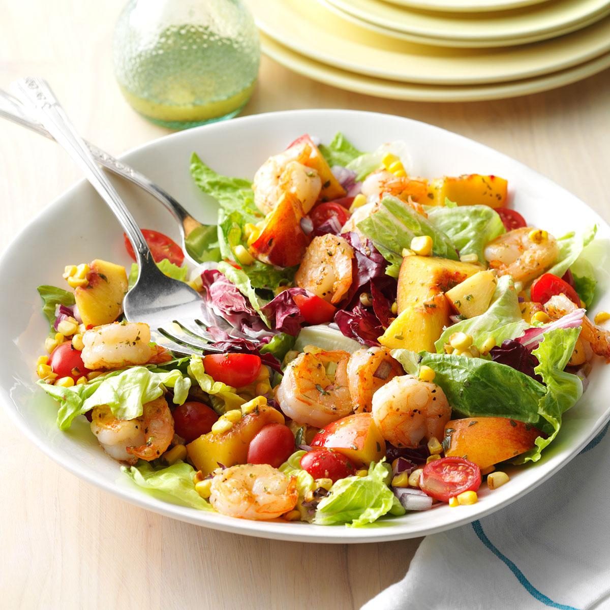 Shrimp & Nectarine Salad Shrimp & Nectarine Salad