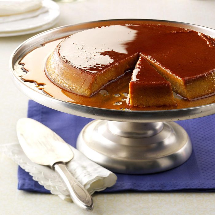 Cinnamon-Spiced Pumpkin Flan