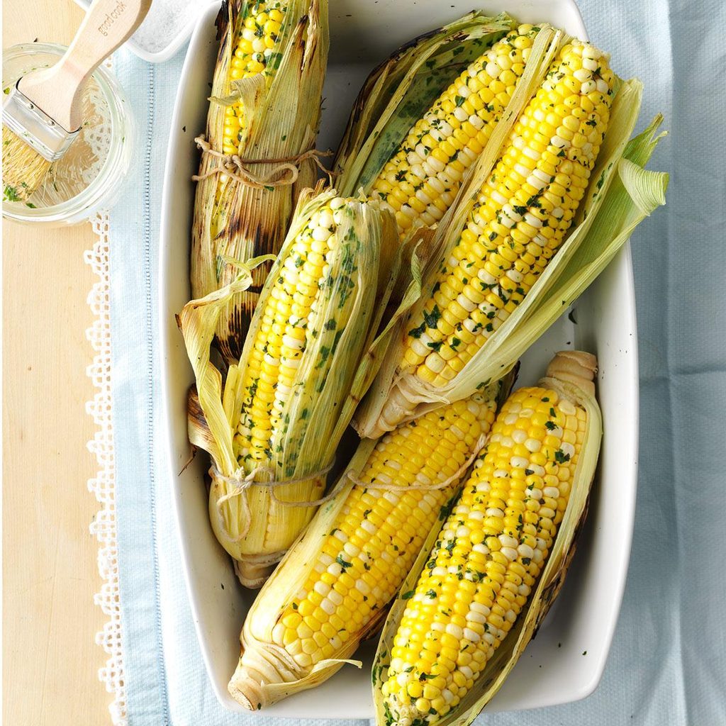 Herbed Grilled Corn on the Cob Herbed Grilled Corn on the Cob