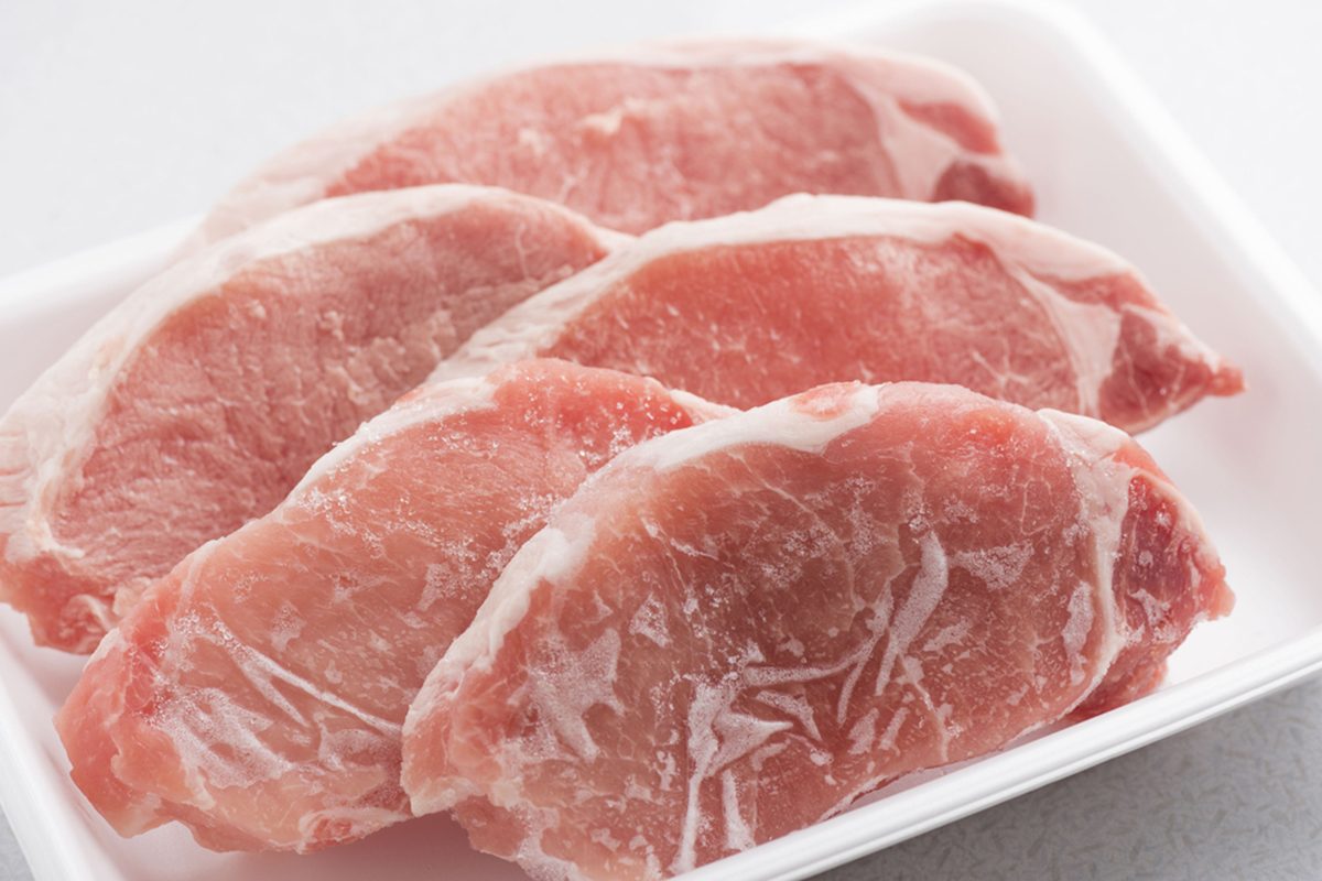 Frozen ham