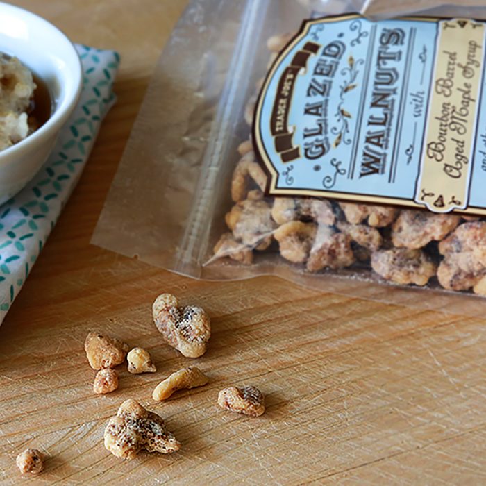 Trader Joe's bag of nuts.
