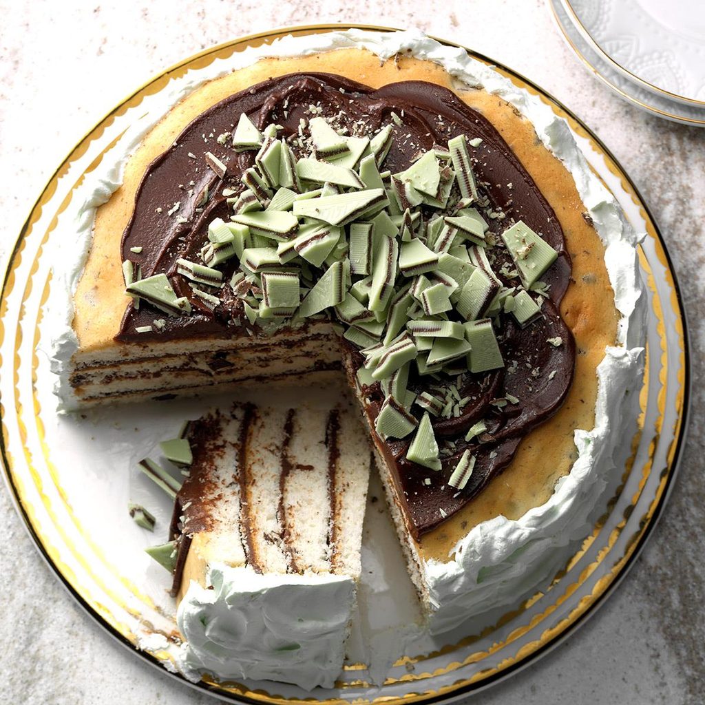 Minted Chocolate Torte Minted Chocolate Torte