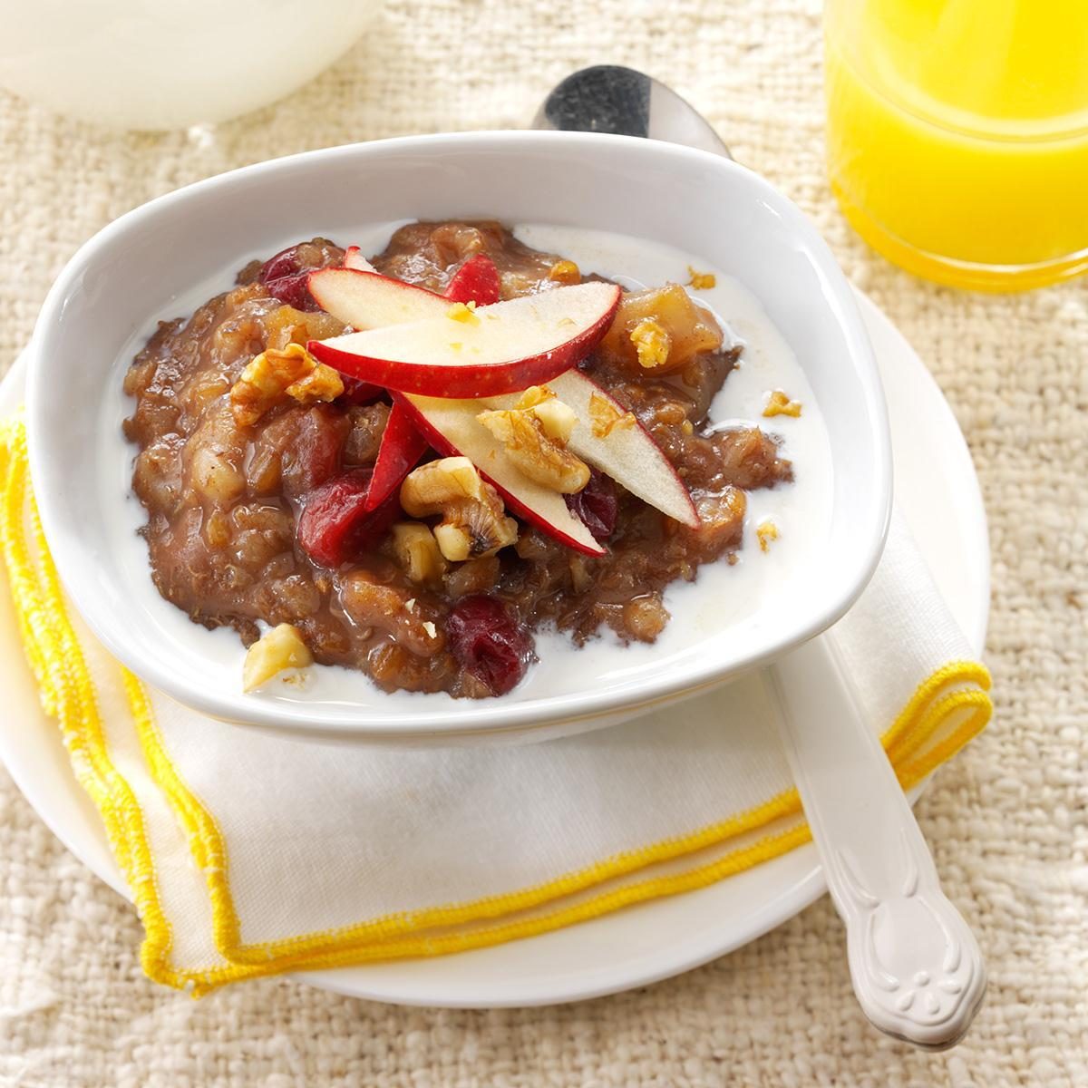 Pressure-Cooker Apple-Cranberry Grains Pressure-Cooker Apple-Cranberry Grains
