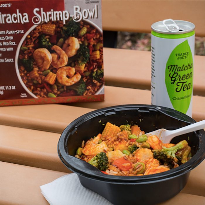 Trader Joe's frozen shrimp bowl/