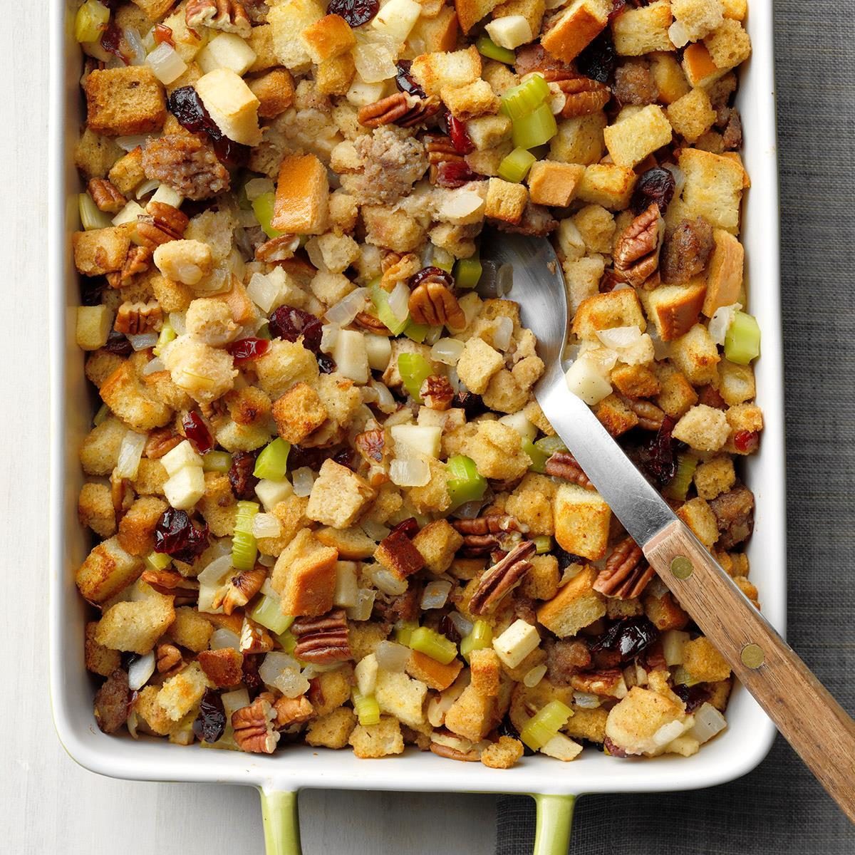Cranberry pecan stuffing