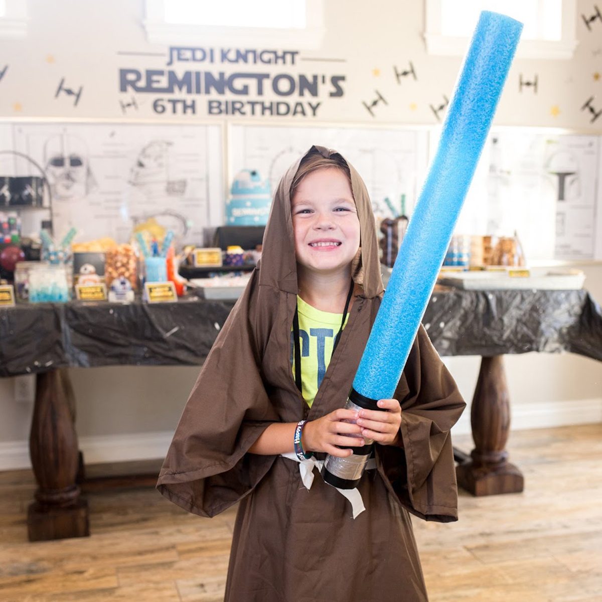 Star Wars Birthday Party Jedi idea