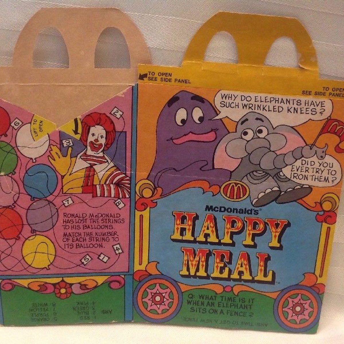 mcdonald's circus wagon