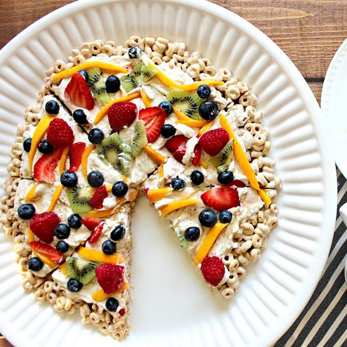 honey nut cheerios pizza