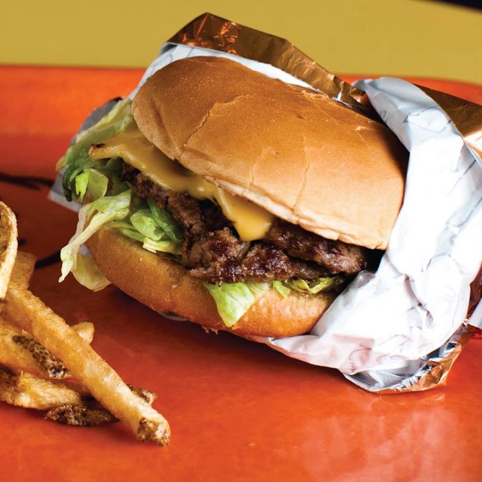Dick's Drive In cheeseburger