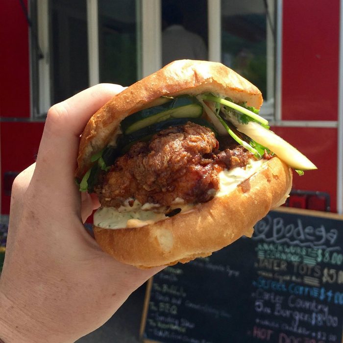 Bodega's fried chicken sandwich