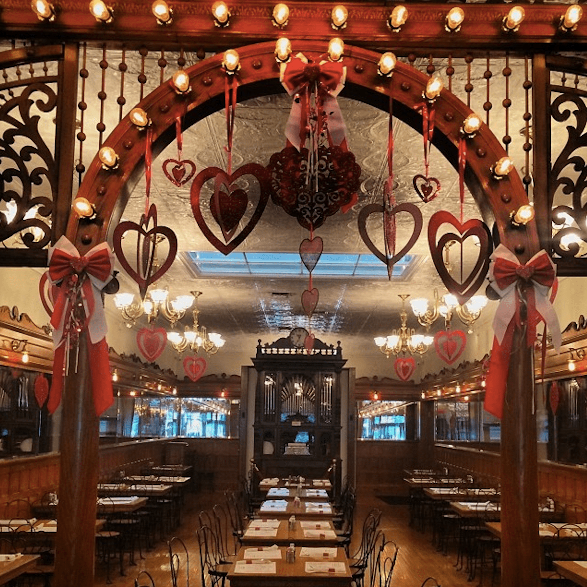 Inside Zaharakos Ice Cream Parlor and Museum
