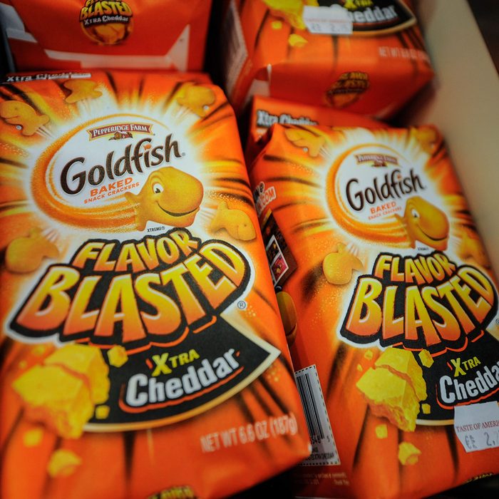 Goldfish Baked snack crackers of Pepperidge farm