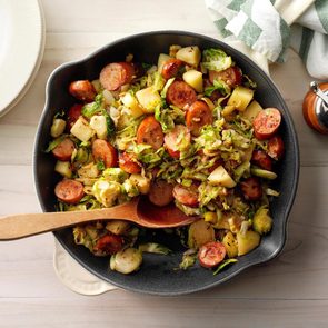 Bavarian Apple Sausage Hash