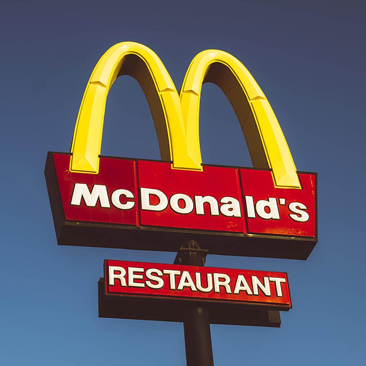 McDonald's golden arches