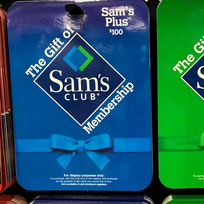 Sam's club gift card