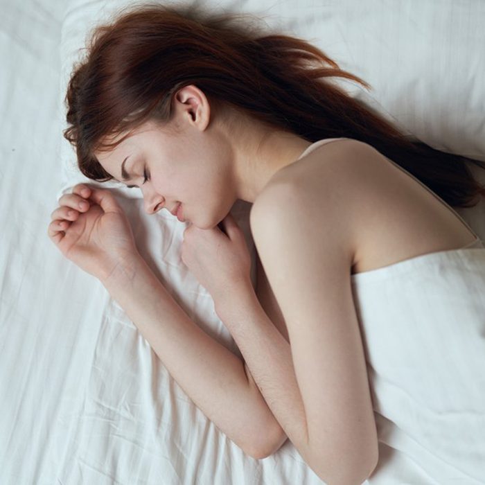woman sleeping