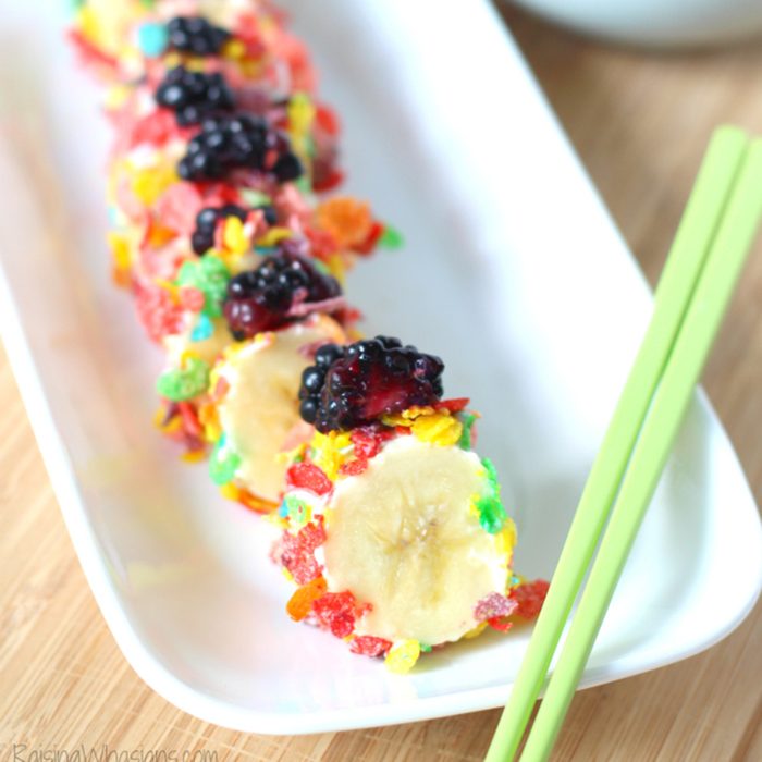 Breakfast sushi