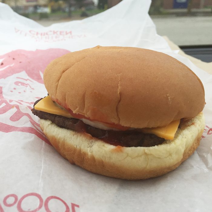 Wendy's burger