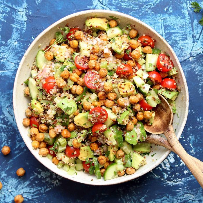 Avocados quinoa salad
