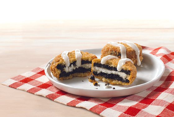 Church's Chicken deep fried Oreos