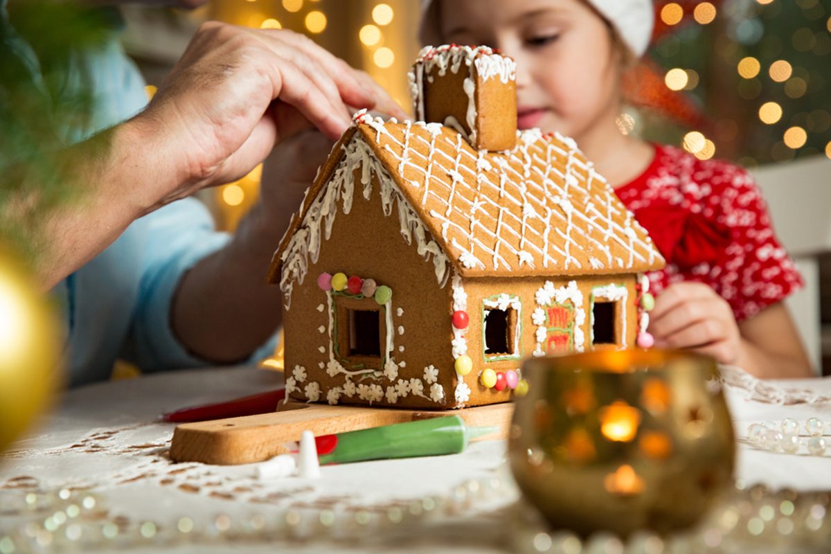 Here’s a Perfect Gingerbread House Template