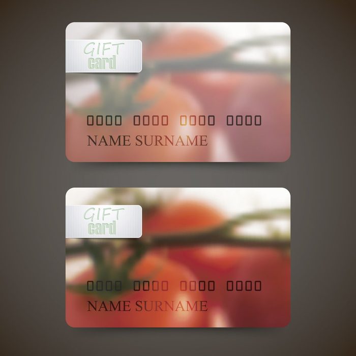 Gift cards
