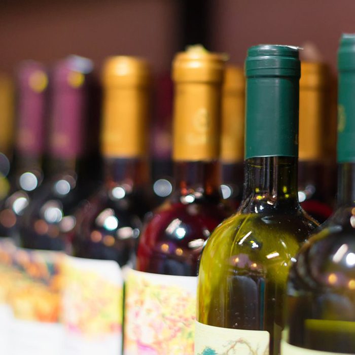 Wine bottles