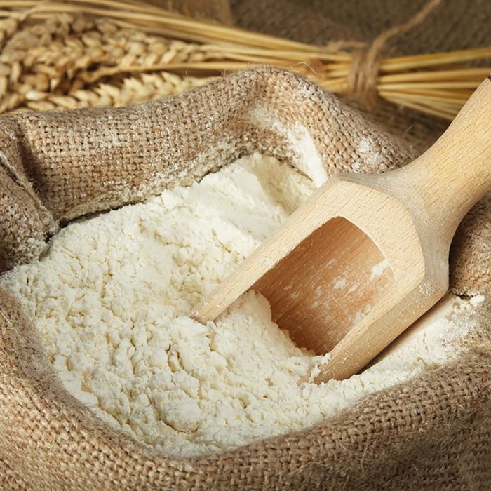 Flour in sack