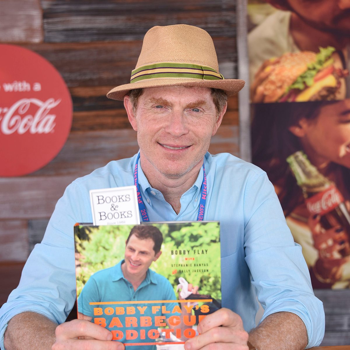 Mandatory Credit: Photo by Invision/AP/REX/Shutterstock (9241443de) Bobby Flay hosts the South Beach Wine & Food Festival - Goya Foods' Grand Tasting Village KitchenAid Culinary Demonstration on 13th Street & Ocean Drive, in Miami Beach, Fla 2017 South Beach Wine and Food Festival, Miami, USA - 25 Feb 2017