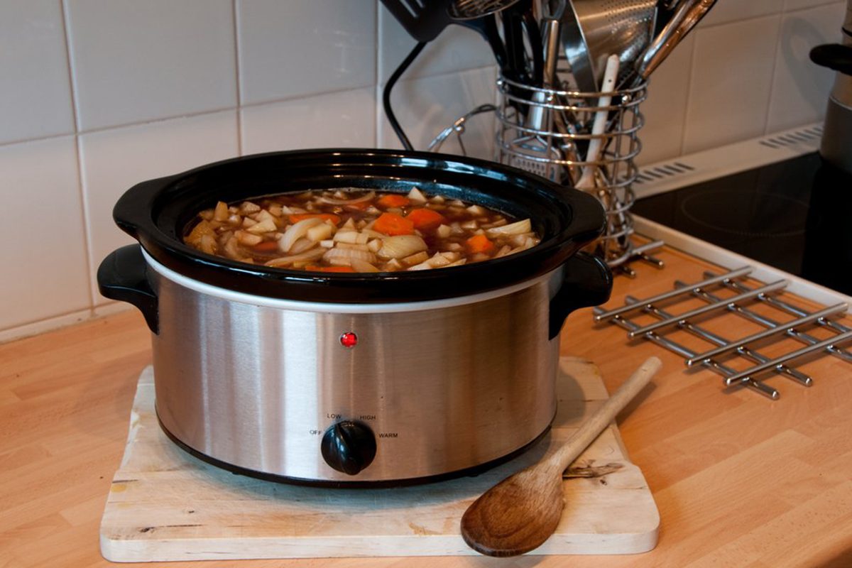 Here’s How to Get Your Slow Cooker to Clean Itself