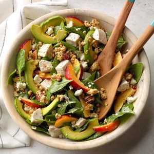 Chicken Nectarine and Avocado Salad