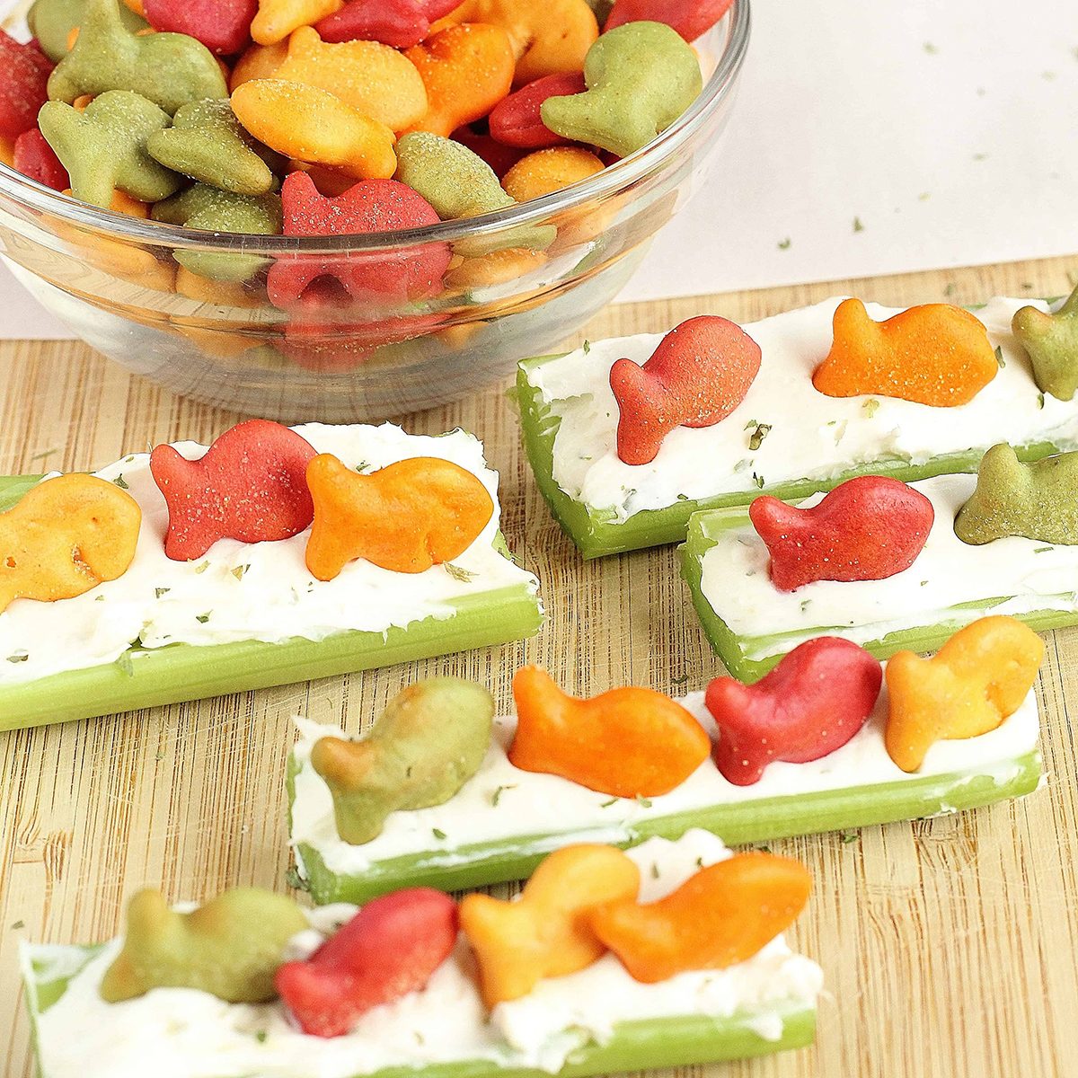 easy goldfish® crackers snack