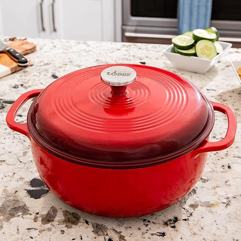 Lodge Enameled Cast Iron Dutch Oven