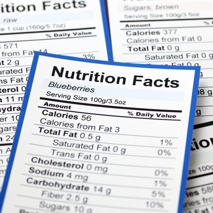 Lots of Nutrition facts. Close-up.; Shutterstock ID 222204745