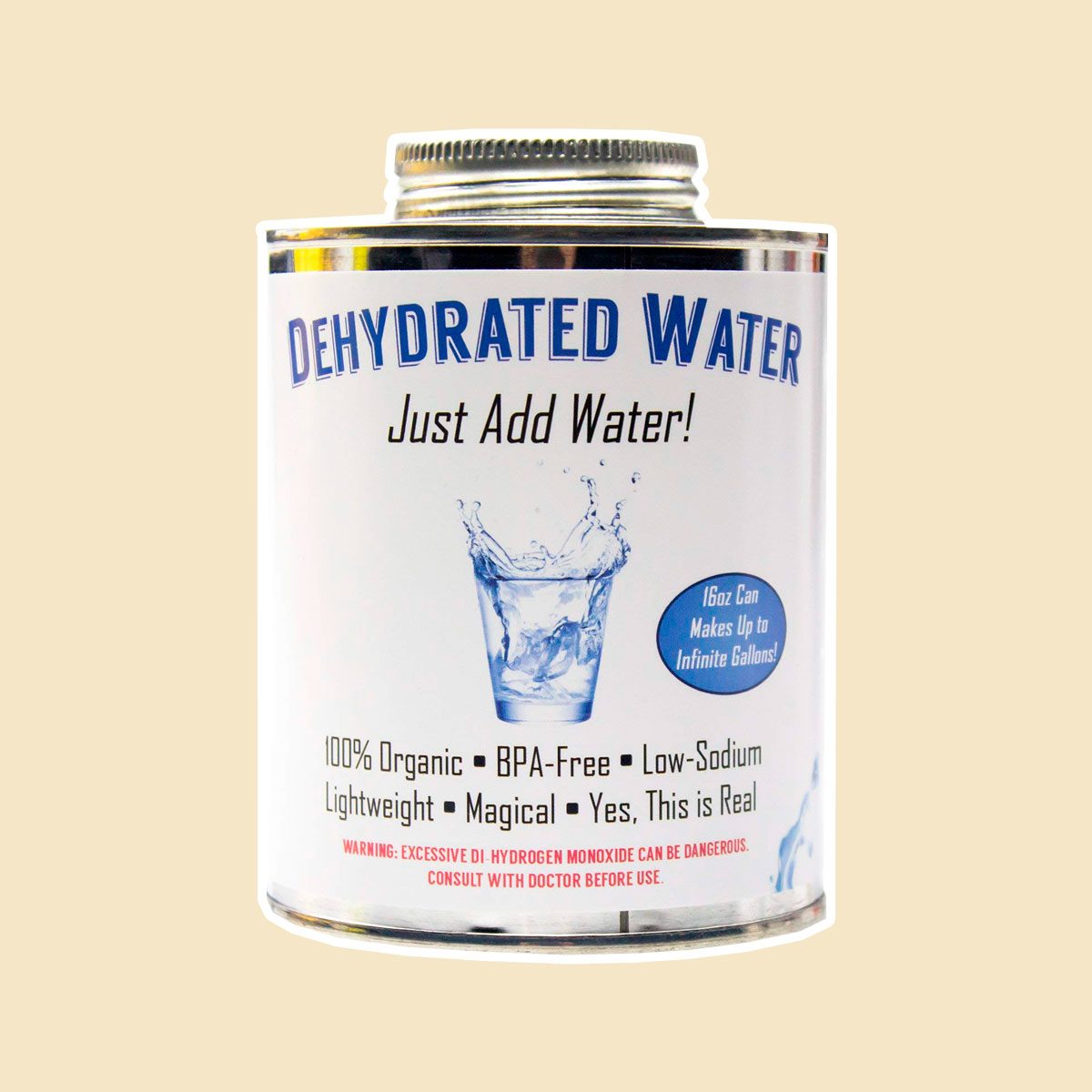 Dehydrated Water