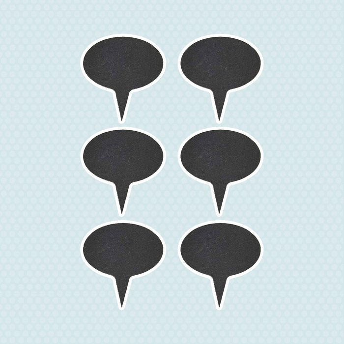 Slate Bubble Labels