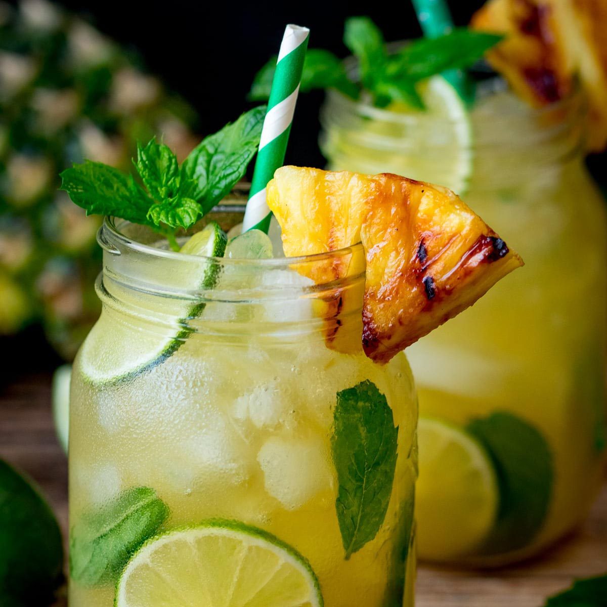 Pineapple Ginger Mojito